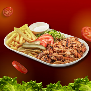 Plat Shawarma