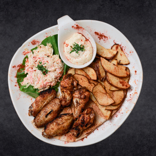 Aripi de pui la grătar