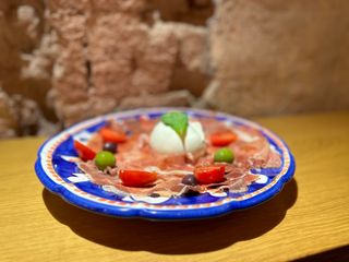 Burrata Con Prosciutto Crudo