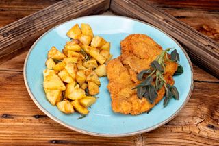 Șnițel din piept de pui