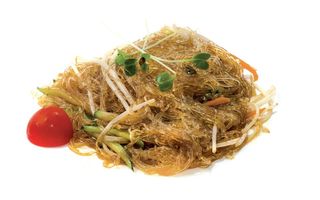 150. Spaghetti di soia con verdure