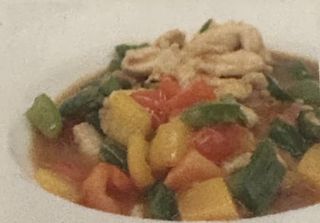 97 Pollo con peperoni