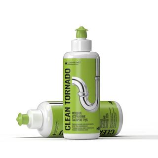 Средство для удаления засоров труб "Clean Tornado"