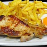 Plato De Chuleta De Cerdo