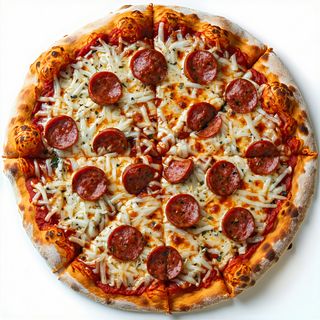 Pizza alla salsiccia