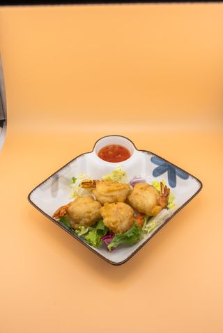 28 Gamberi in pastella 4 pezzi