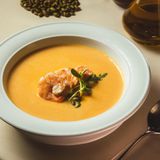 Суп крем гарбуза та креветкою (330гр)