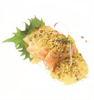 97 Salmone flambe - 5 pezzi