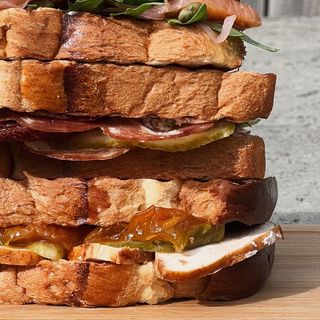 Сендвіч бріош з Мациком