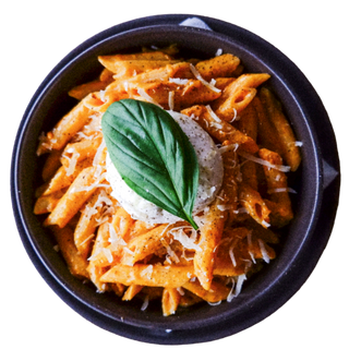 Alla Vodka com Burrata