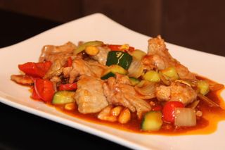 A108. Pollo al gongbao*