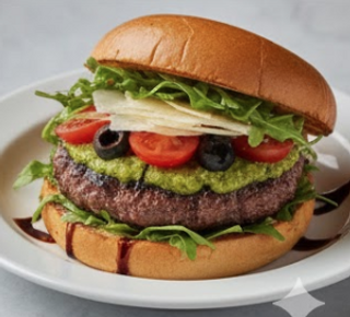 Hamburguesa Pesto