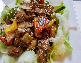 Теплый салат