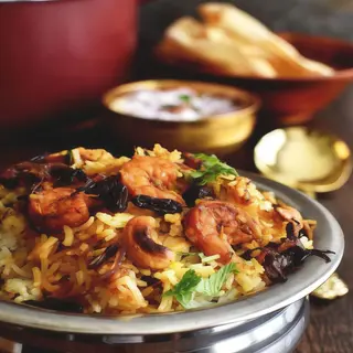 Gambas Biryani