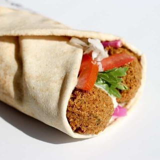 Piadina falafel