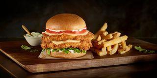 Messi Chicken Sandwich c/ Batatas