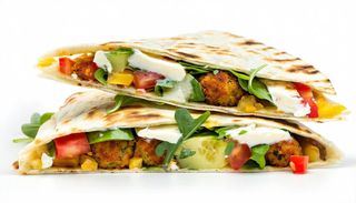 Piadina falafel