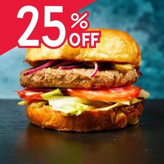 Vege 1 posni 25%+pomfrit100gr