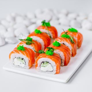 Рол Філадельфія класик з огірком(8шт/260г)