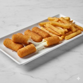 Ración de palitos de mozzarella (6 uds.)