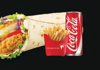 Chicken wrap pollo fritto