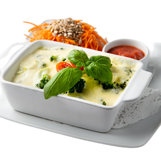 Zestaw Lasagne wegeteriańska + Coca Cola 250ml