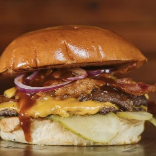 Hamburguesa Con Queso 