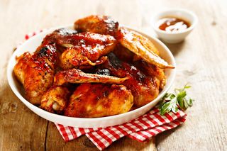 Alitas De Pollo A La Mexicana