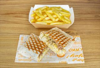 Menú Taco De Cordon Bleu (1 Ud.)