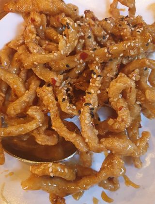 Pollo Crujiente Agripicante Y Jengibre