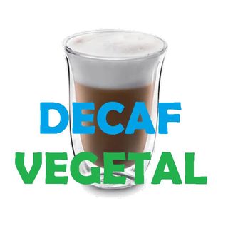 Caffe latte decaf veggie