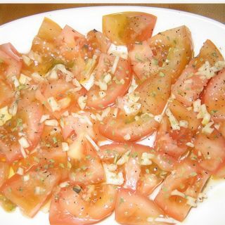 Ensalada de tomate picado