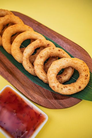 Krążki panierowane z kałamarnicą  8 szt.