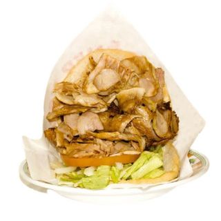 Doner Kebab Con Doble Carne De Pollo