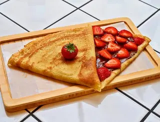 Crêpes Nutella Et Fraise