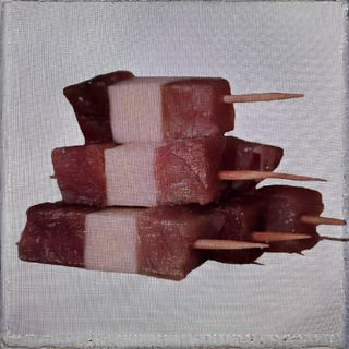 Banderitas de atún de Barbate y queso (3 unidades)