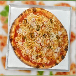 Pizza Fruti De Mare (33 Cm.)