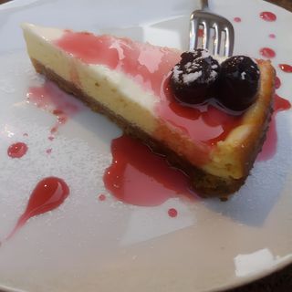 Cheesecake con amarena