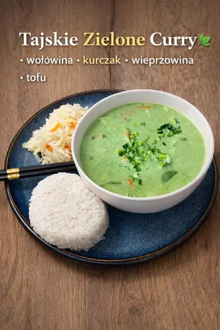 Tajskie zielone curry