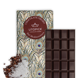 Tableta De Chocolate 70% Cacao Con Sal Mediterránea Y Nibs De Cacao 