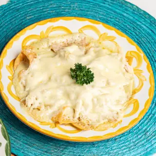 Enchiladas verdes 