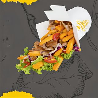 Kebab box mały