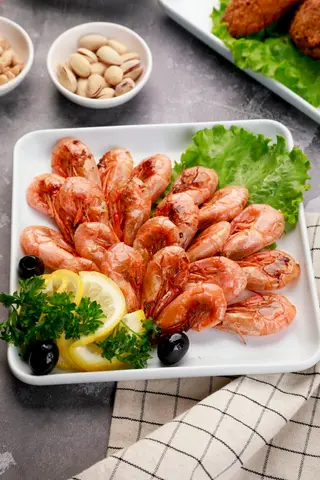 Креветки жареные (200 гр.)