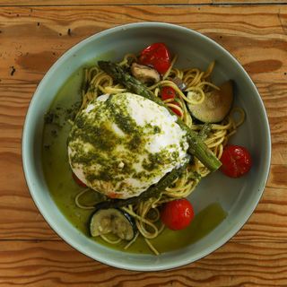 Linguini com Burrata Dose