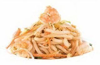 N.232 Udon con gamberi