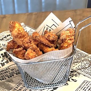 Tiras de Pollo crocante con bbq (8 uds)