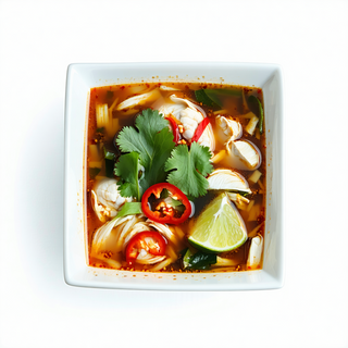 16. Sopa Agripicante Estilo Tailandés