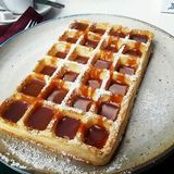 Gaufre Au Caramel Au Beurre Salé
