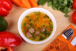 Суп с фрикадельками (1 пор.)