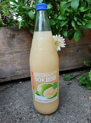 ORYGINALNY SOK 330 ML BIAŁY GREJPFRUT